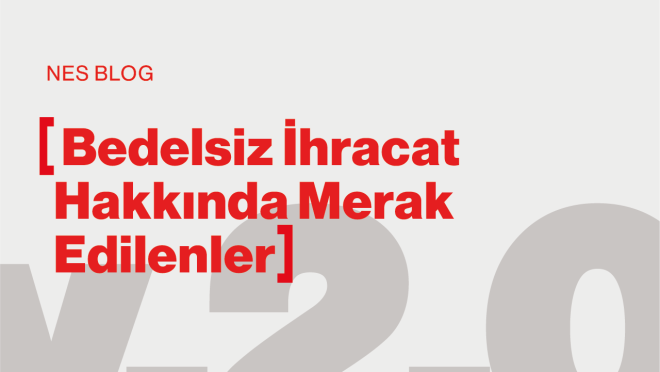 Bedelsiz İhracat Hakkında Merak Edilenler(16.07.2024)